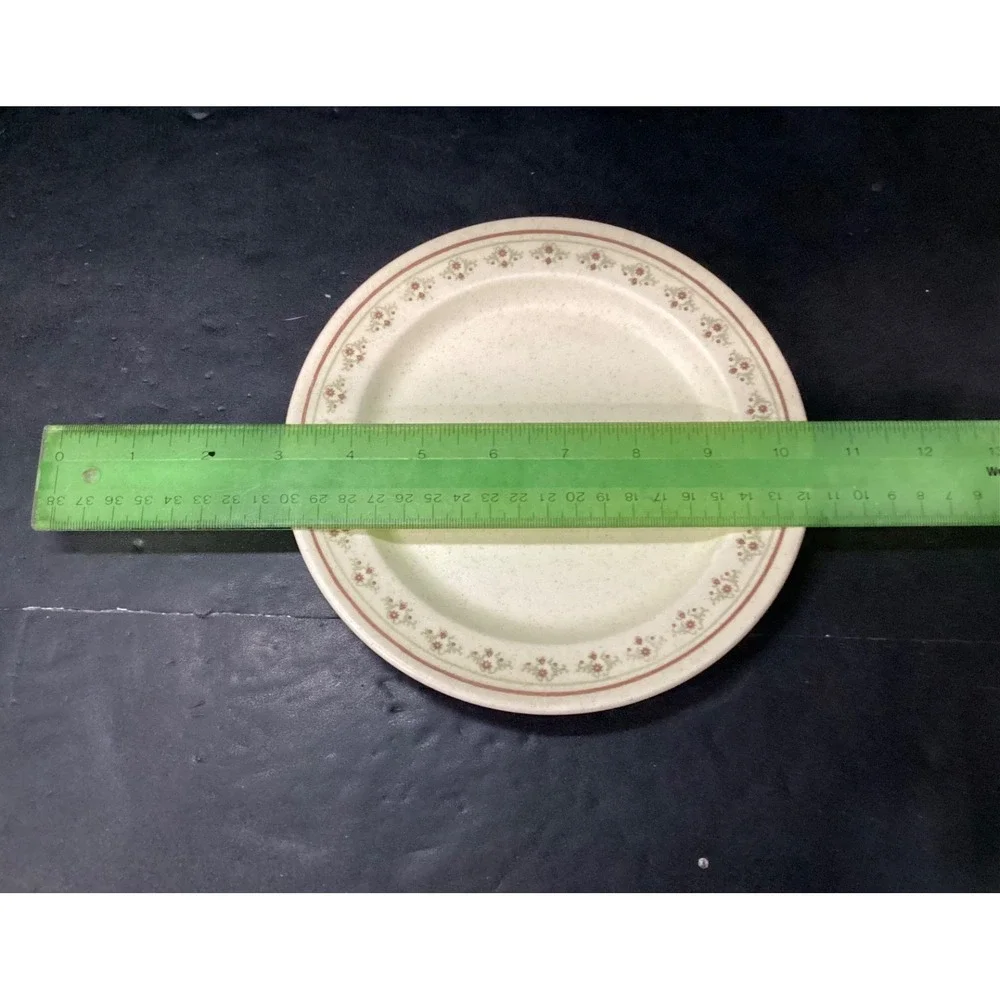 Anchor Hocking Ironstone CHANTILLY Salad Plates‎ USA 7.5
